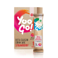 Yoo Go! Beta-glucan Drink Mix (Strawberry). Alkoholfreies kalorienarmes Getränk mit Süßungsmittel, 70 g