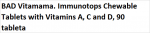 NEM Vitamama. Immunotops Chewable Tablets with Vitamins A, C and D, 90 Kautabletten S51072